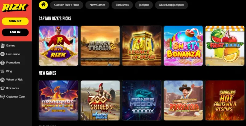 Secure Payment Methods at Rizk Casino
